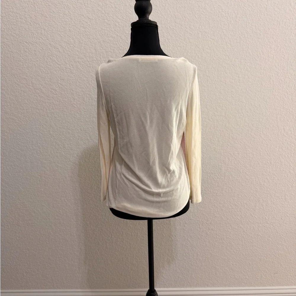 ZARA Floral Knit-back and sleeve fabric + ethereal floral print - Picture 3 of 8